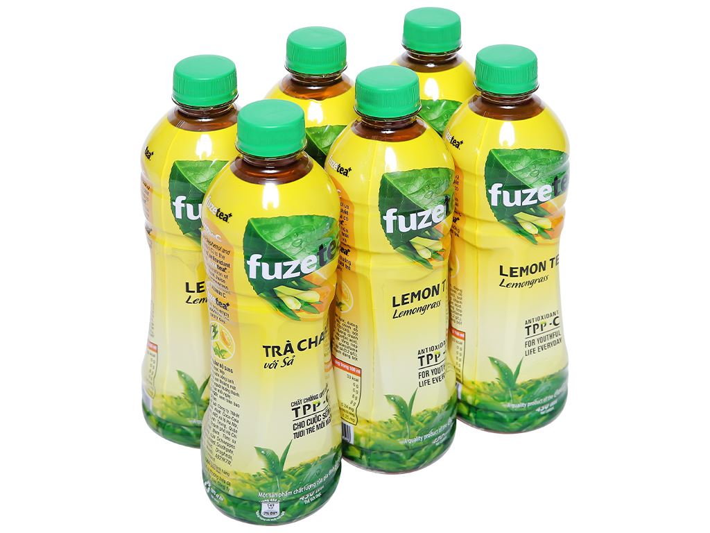 Fuze Tea Plus Lemongrass Tea Plus 350ml bottles