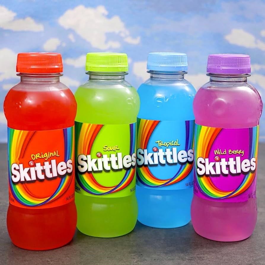 skittles soft drinks 414ml - taste the rainbow