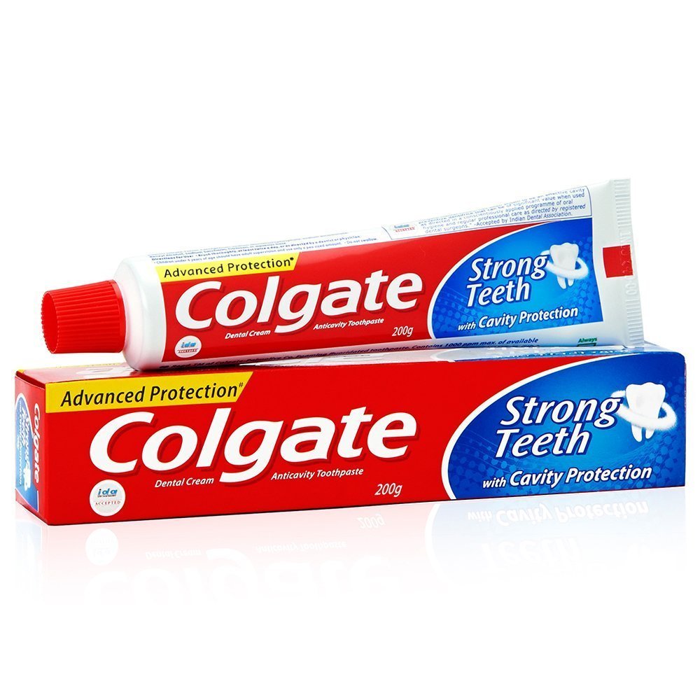 Colgate Toothpaste Strong Teeth Fresh Breath 180g