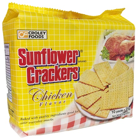 Sunflowers Crackers 250g Chicken Biscuits