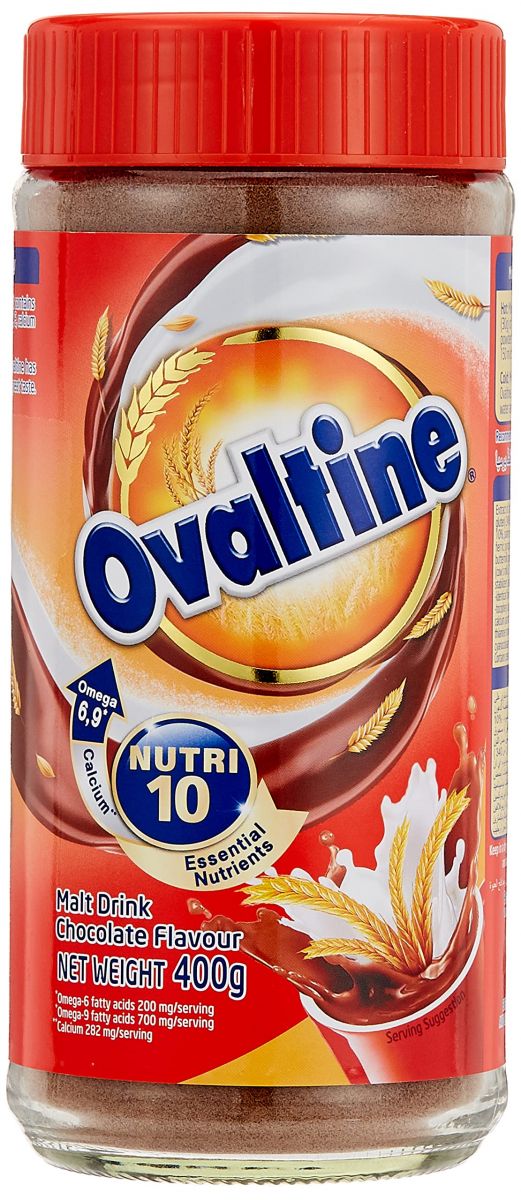 OVALTINE MALT DRINK 400GR jar 