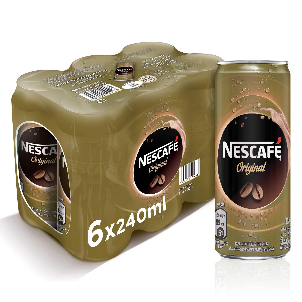 NESCAFE ORIGINAL  240ML CANS x24