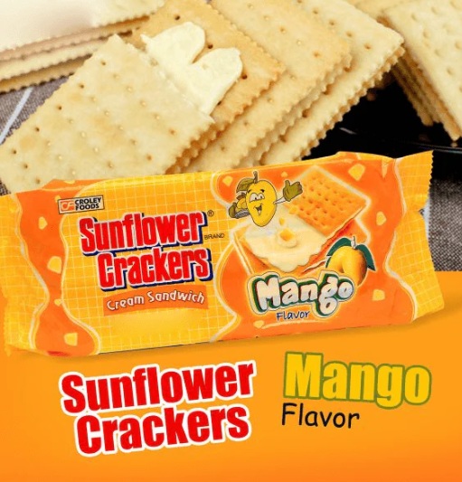  Sunflowers Crackers 190g Mango 