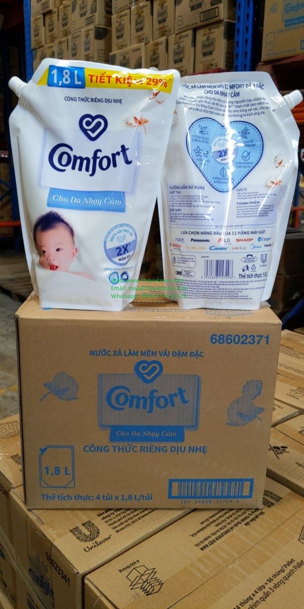 Comfort Concentrate Sensitive Skin 1,8L x 4 bags