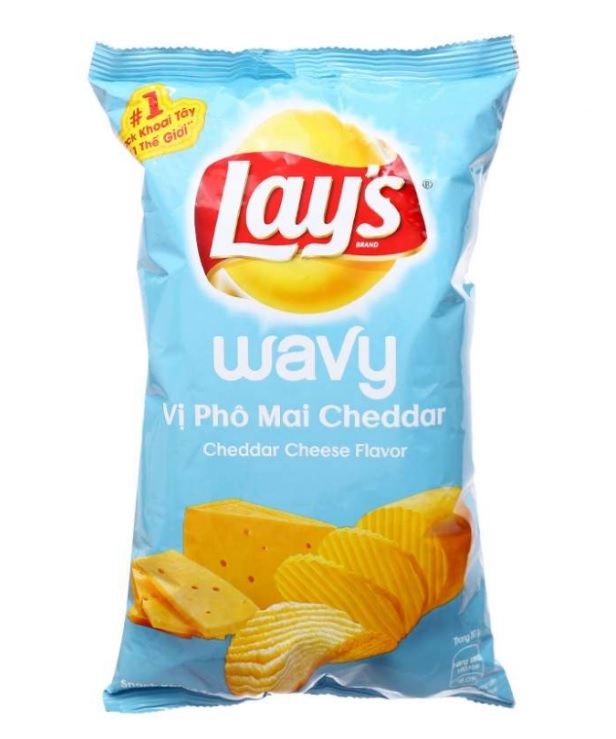 Lay's Cheddar Cheese Snack 95g x 40 Bags