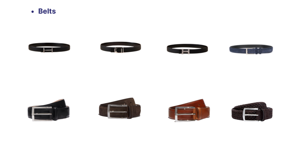 LEATHER BELTS