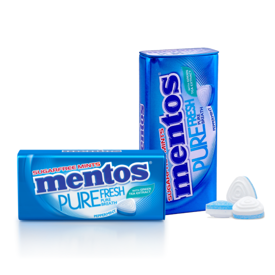 Mentos Pure Fresh Peppermint 35g* 6 * 12 boxes