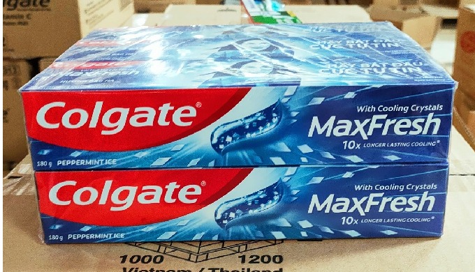 Colgate Toothpaste 225g Max Fresh Peppermint +TB