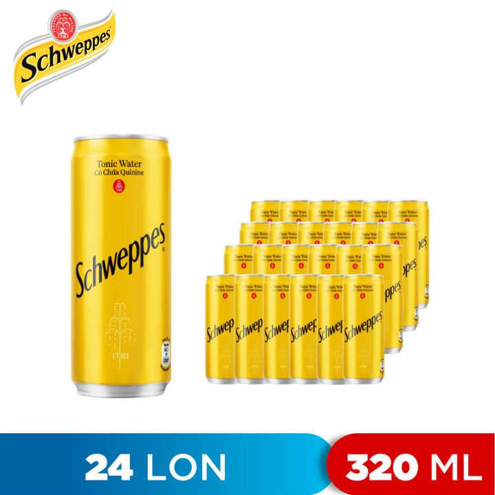 Schweppes Soda Tonic Can 330ml