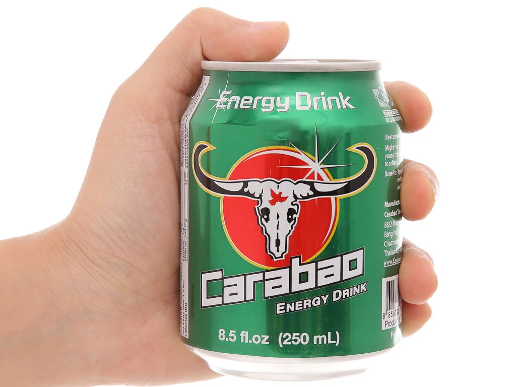 Carabao Energy Drink 250ml x 24 cans 