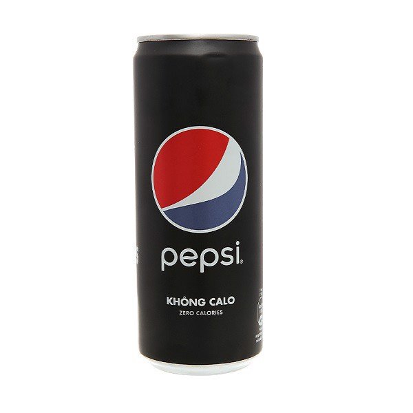 Pepsi Zero Calories Black Soft Drink Can 330ml x24