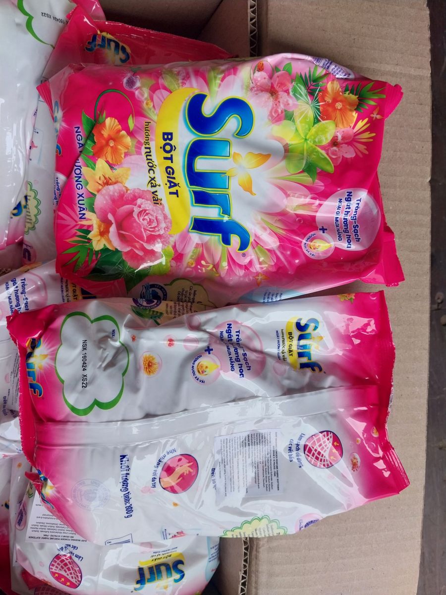 Surf Detergent Powder Bag 800g Spring Fragrance