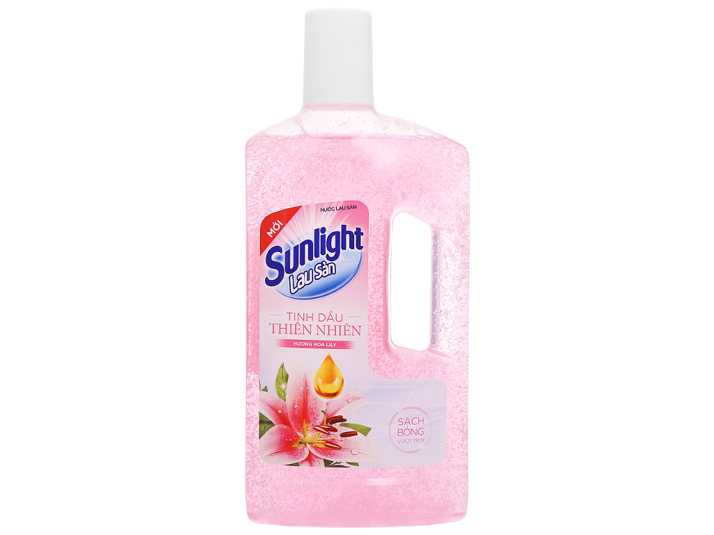 Sunlight floor cleaner 1kg x 12 btls lily- pink