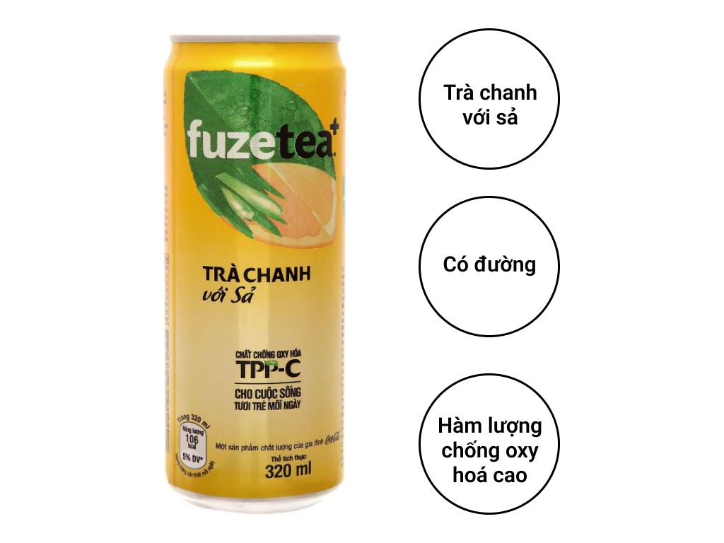 Fuze Tea Lemon Grass 320ml