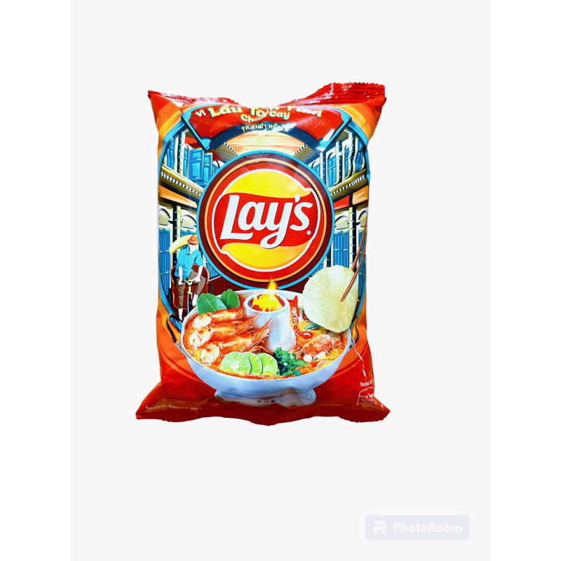 Lay's Tom Yum steamboat Sour and Spicy 88gr x40