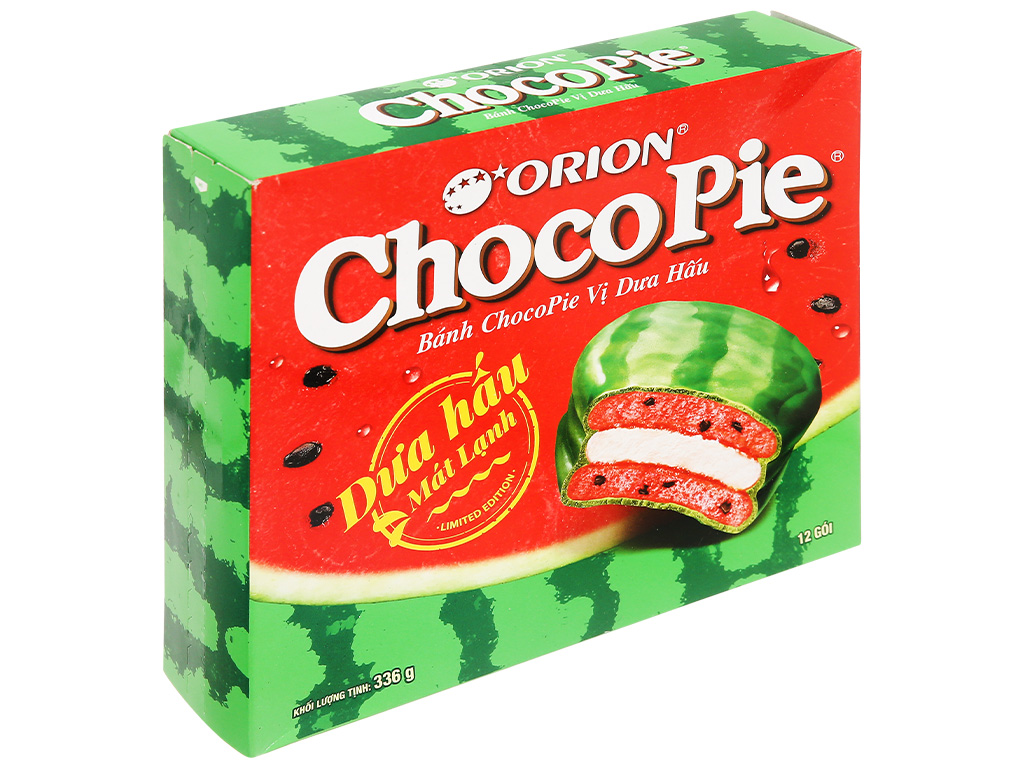 Orion Chocopie Cake Watermelon 336g