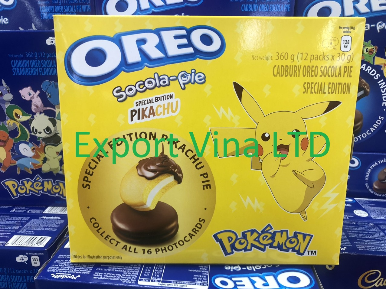 Oreo Cadbury Chocolate pie 12 packs x 30g