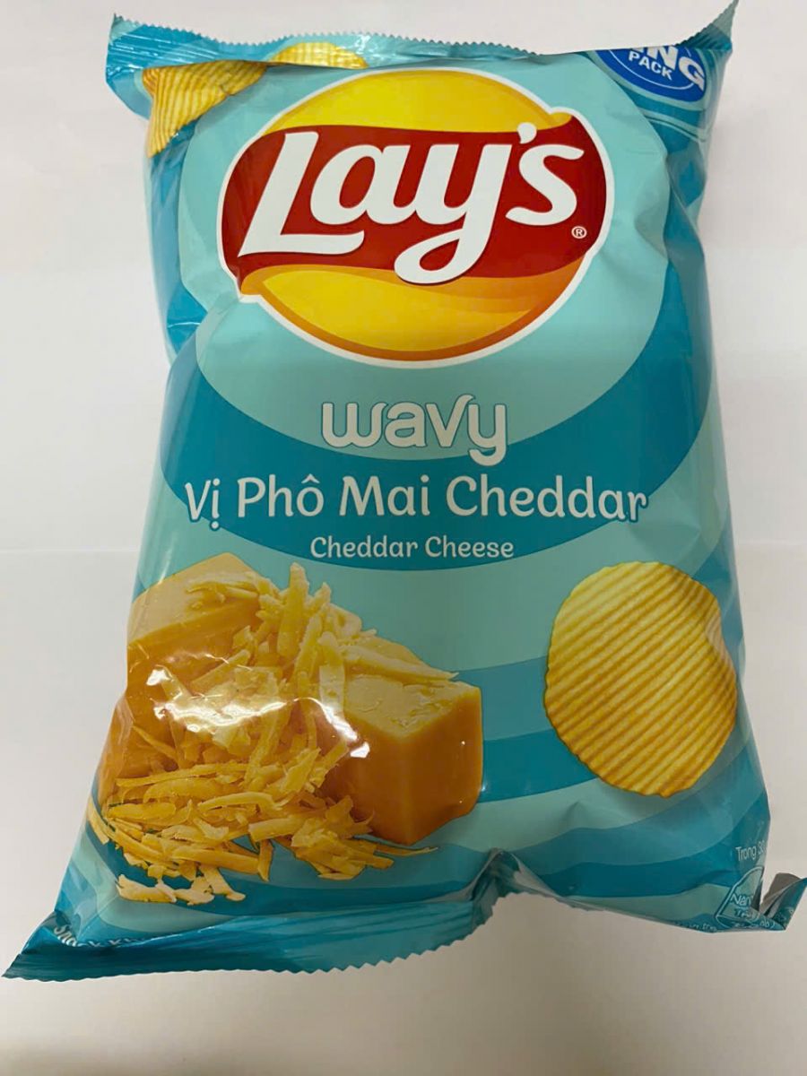 Lay'S Potato Chips Snack Cheddar Cheese 90g X 40