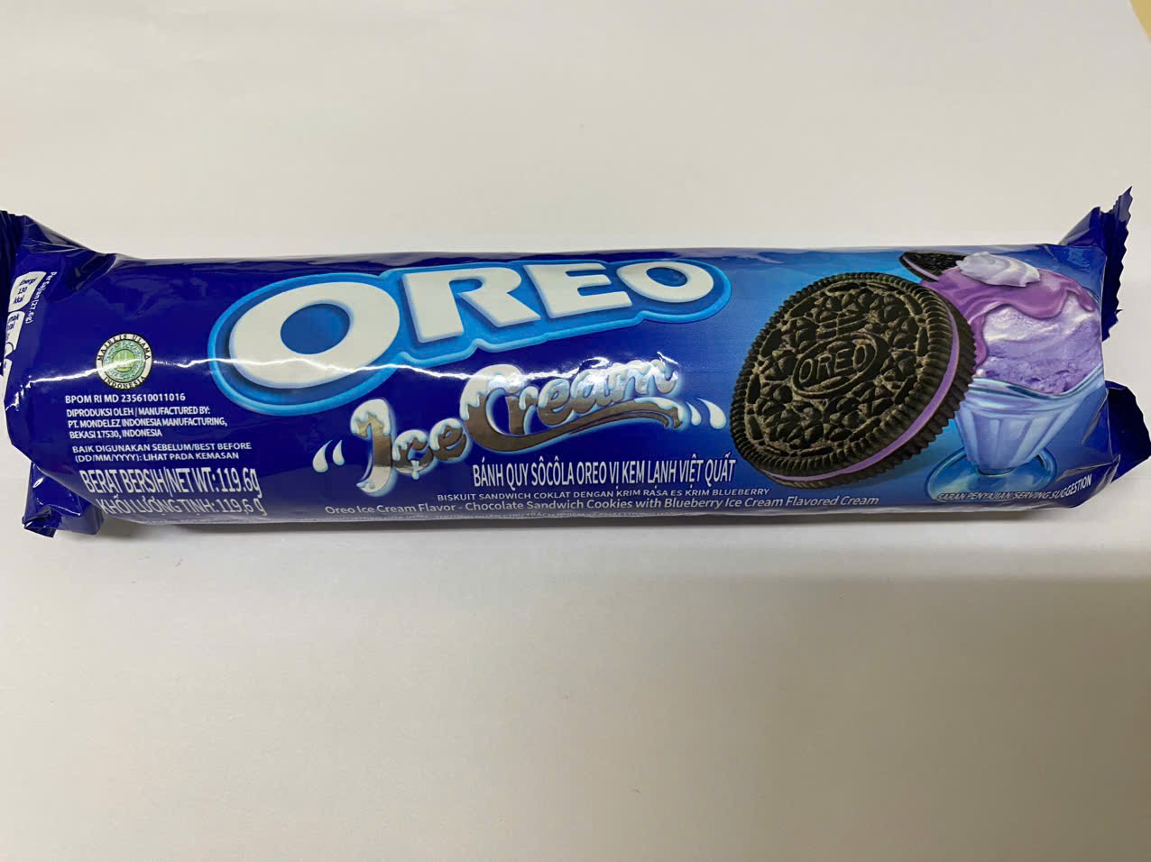 Oreo Cookie Bag 133g Cream